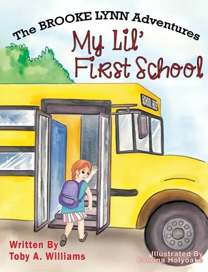 Book cover of 'My Lil' First School (3) (The Brooke Lynn Adventures)'