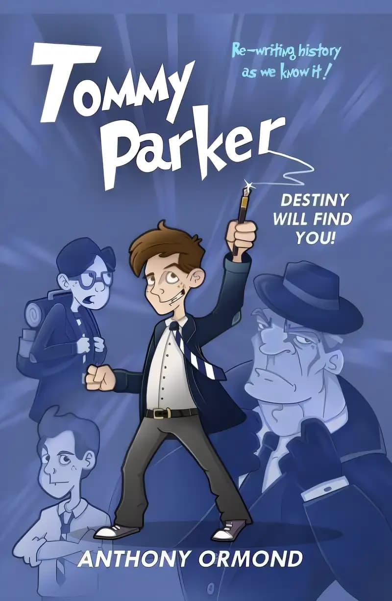 Book cover of 'Tommy Parker: Destiny Will Find You! A Tale of Time Travel, Scary Killers and Ghosts.'