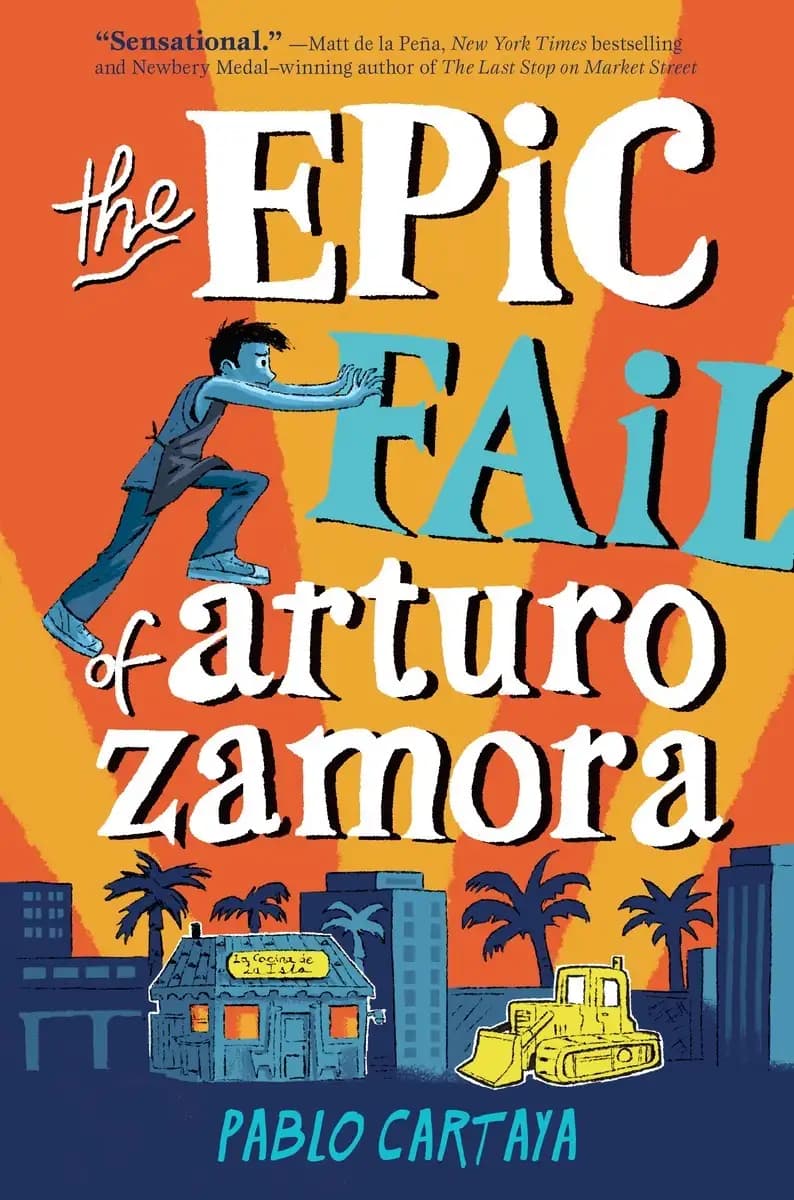 Book cover of 'The Epic Fail of Arturo Zamora'