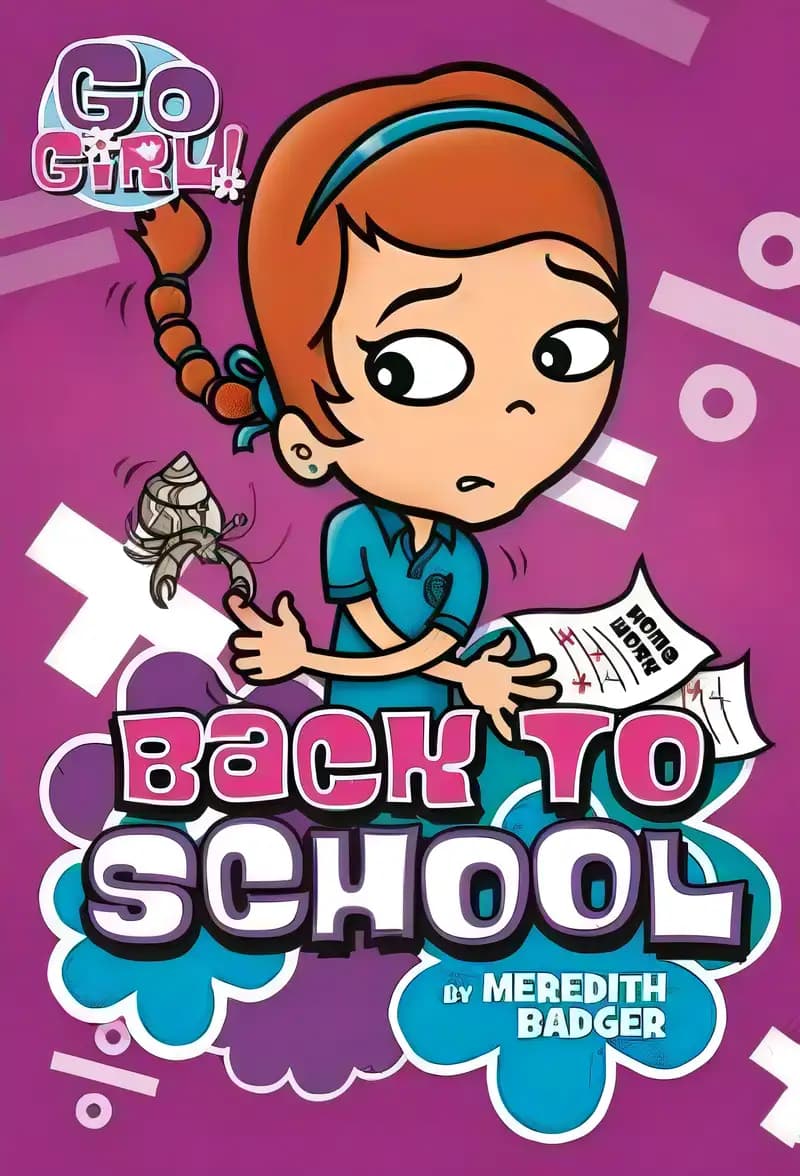 Book cover of 'Go Girl! #8 Back to School'