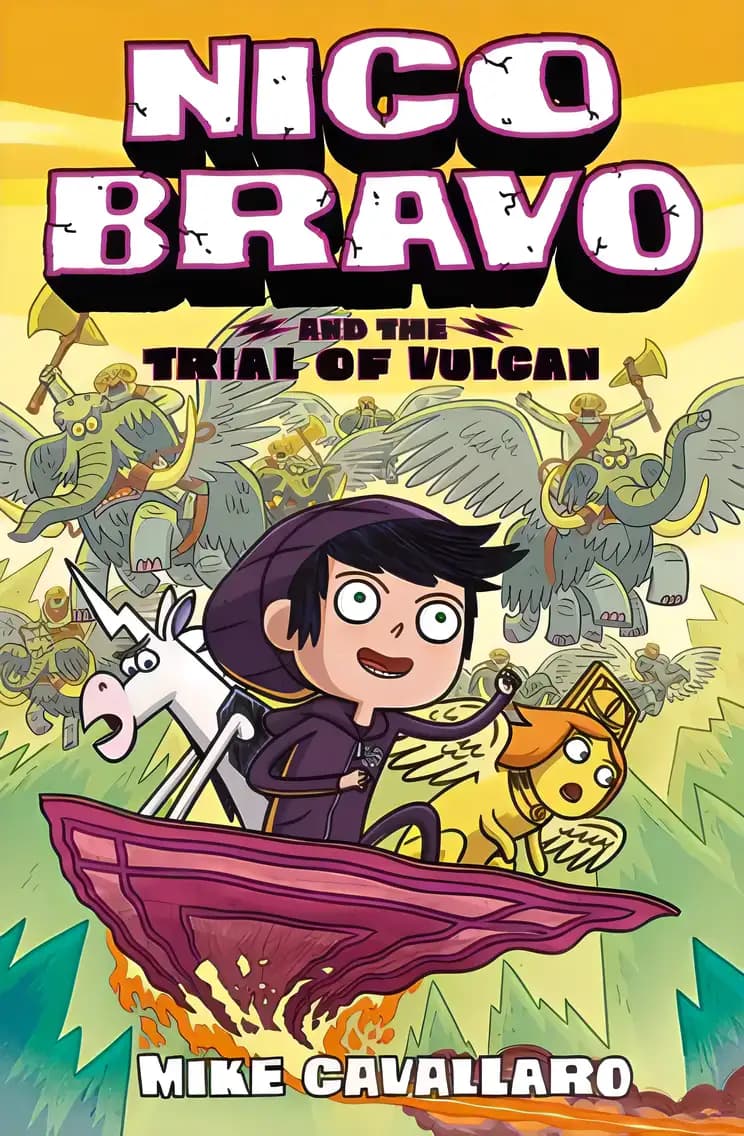 Book cover of 'Nico Bravo and the Trial of Vulcan'