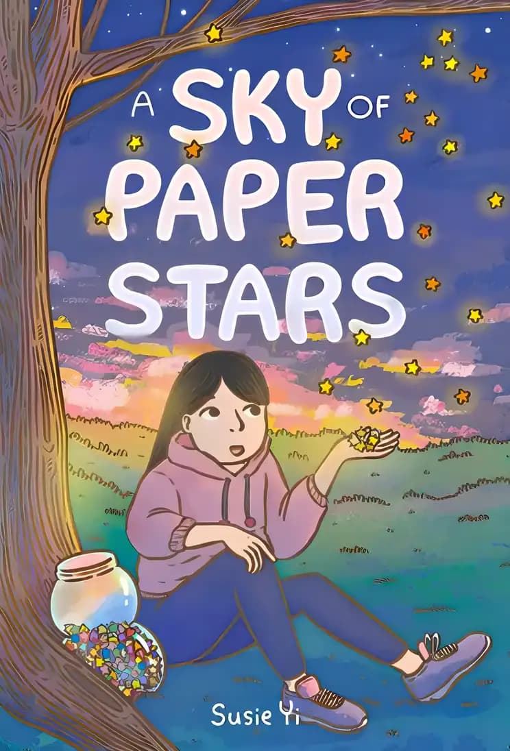 Book cover of 'A Sky of Paper Stars'