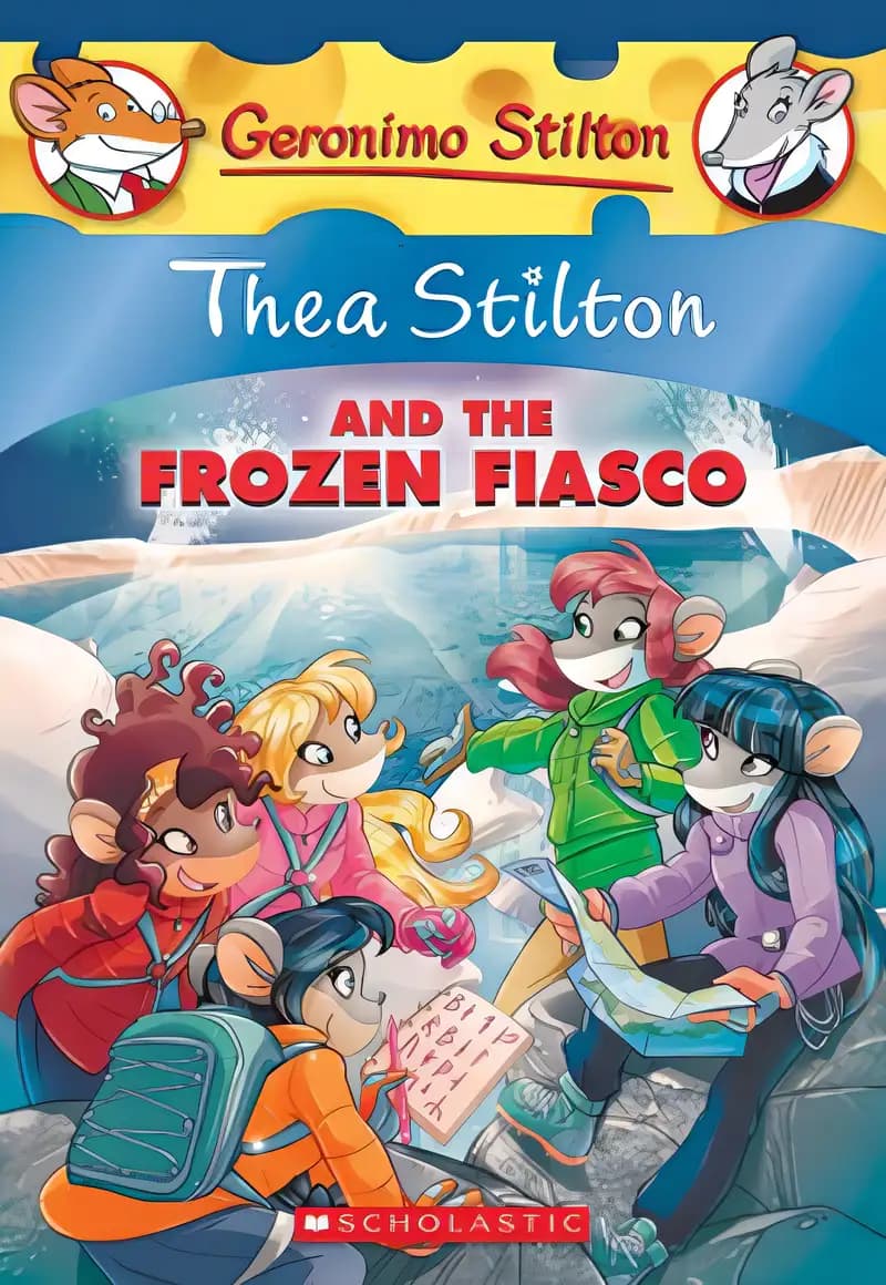 Book cover of 'Thea Stilton and the Frozen Fiasco (Thea Stilton #25): A Geronimo Stilton Adventure'