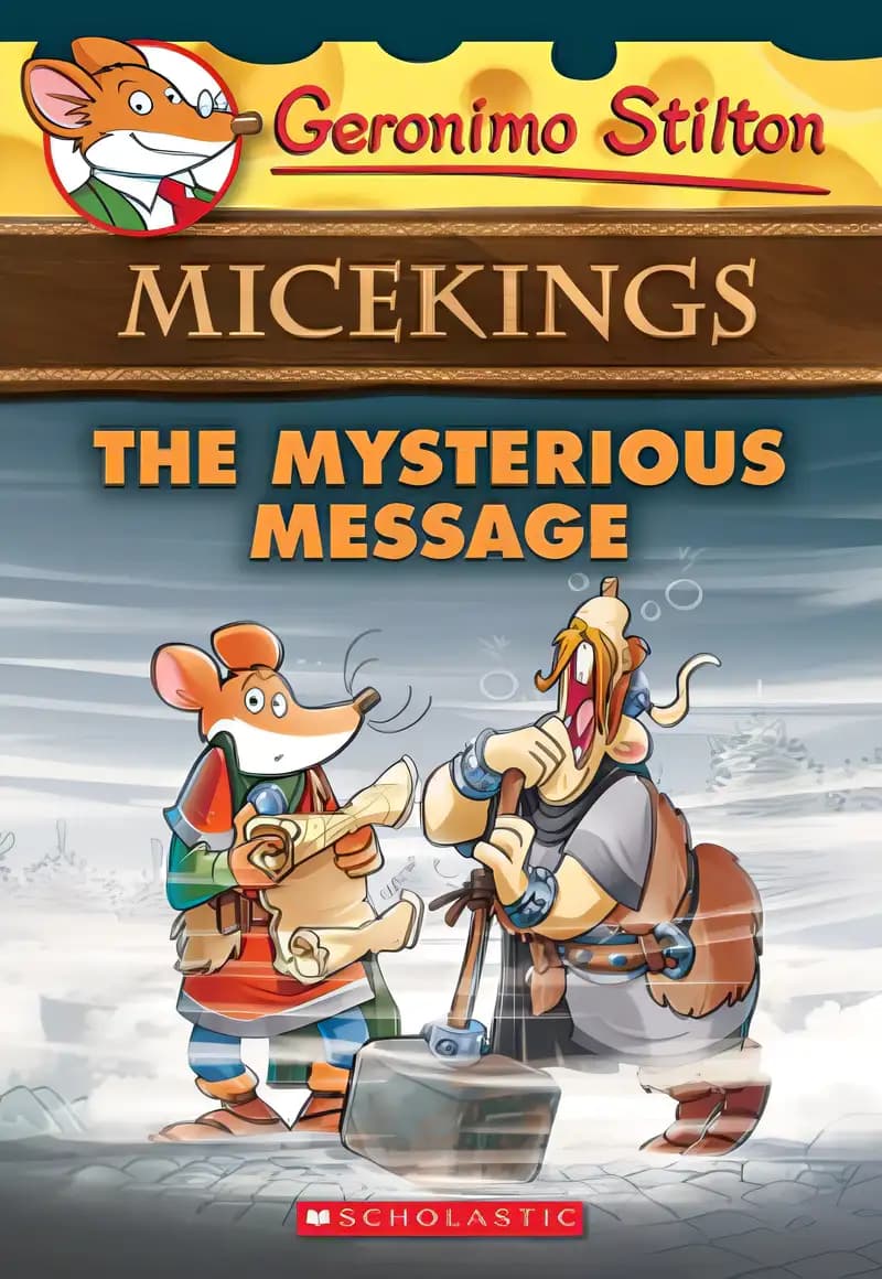 Book cover of 'The Mysterious Message (Geronimo Stilton Micekings #5)'