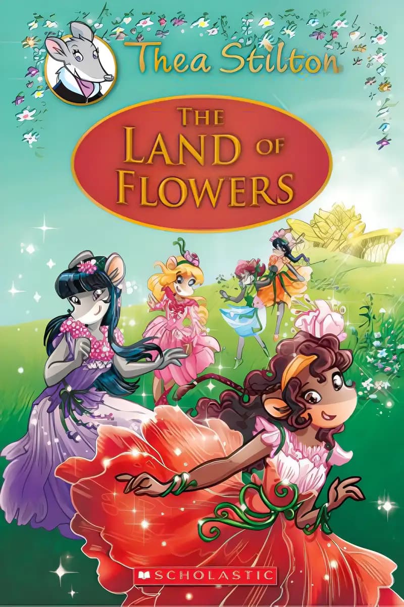 Book cover of 'The Land of Flowers (Thea Stilton: Special Edition #6): A Geronimo Stilton Adventure'