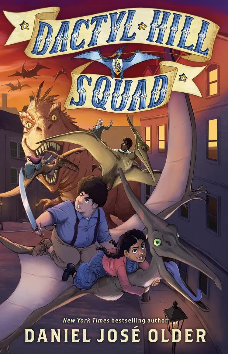 Book cover of 'Dactyl Hill Squad'