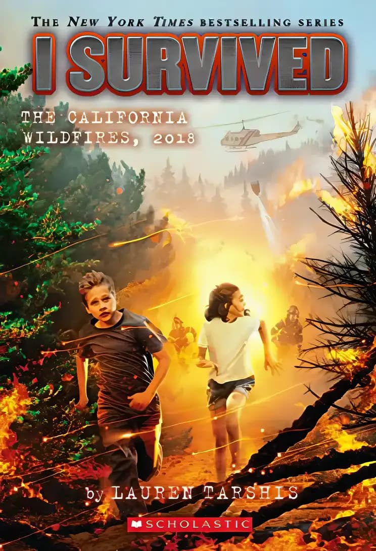 Book cover of 'I Survived the California Wildfires'