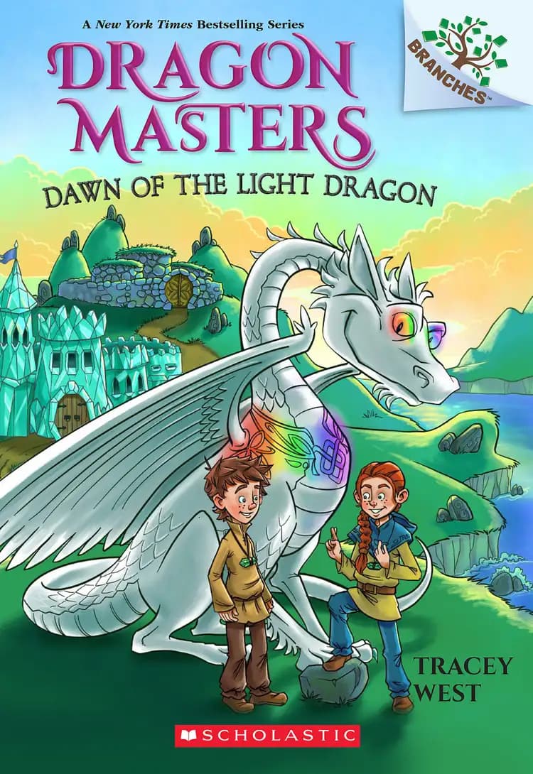 Book cover of 'Dawn of the Light Dragon: A Branches Book'