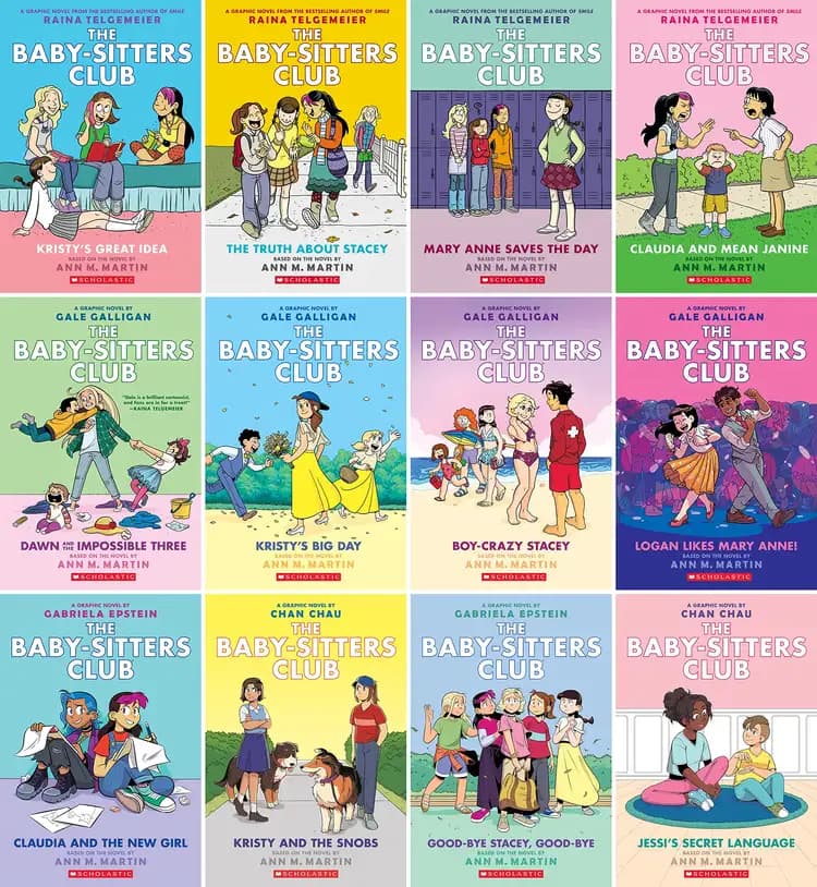 Book cover of 'The Baby-Sitters Club Series'