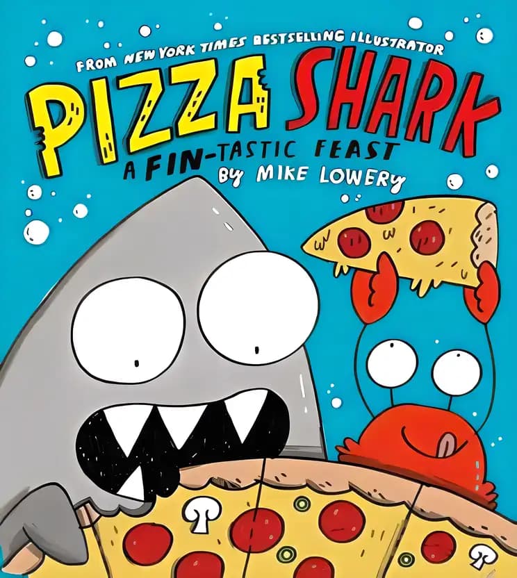 Book cover of 'Pizza Shark'