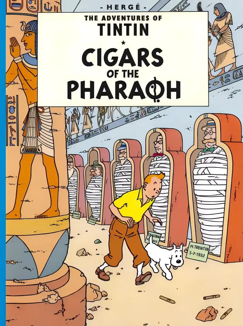 Cigars of the Pharaoh (Tintin Young Readers)