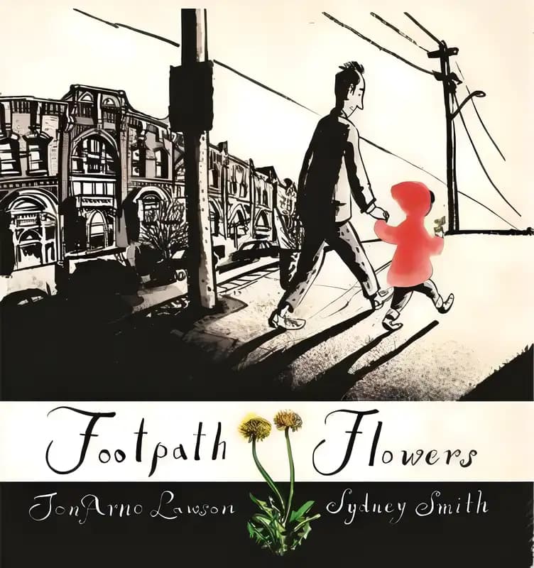 Book cover of 'Footpath Flowers'