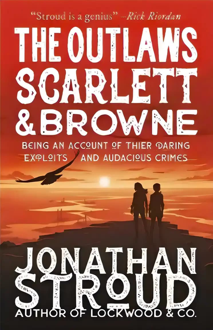 Why readers love The Outlaws Scarlett and Browne – Find out now Book cover of 'The Outlaws Scarlett and Browne'