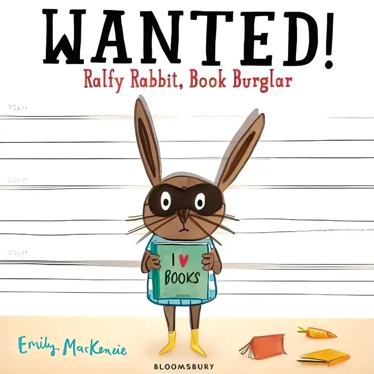 Wanted! Ralfy Rabbit, Book Burglar