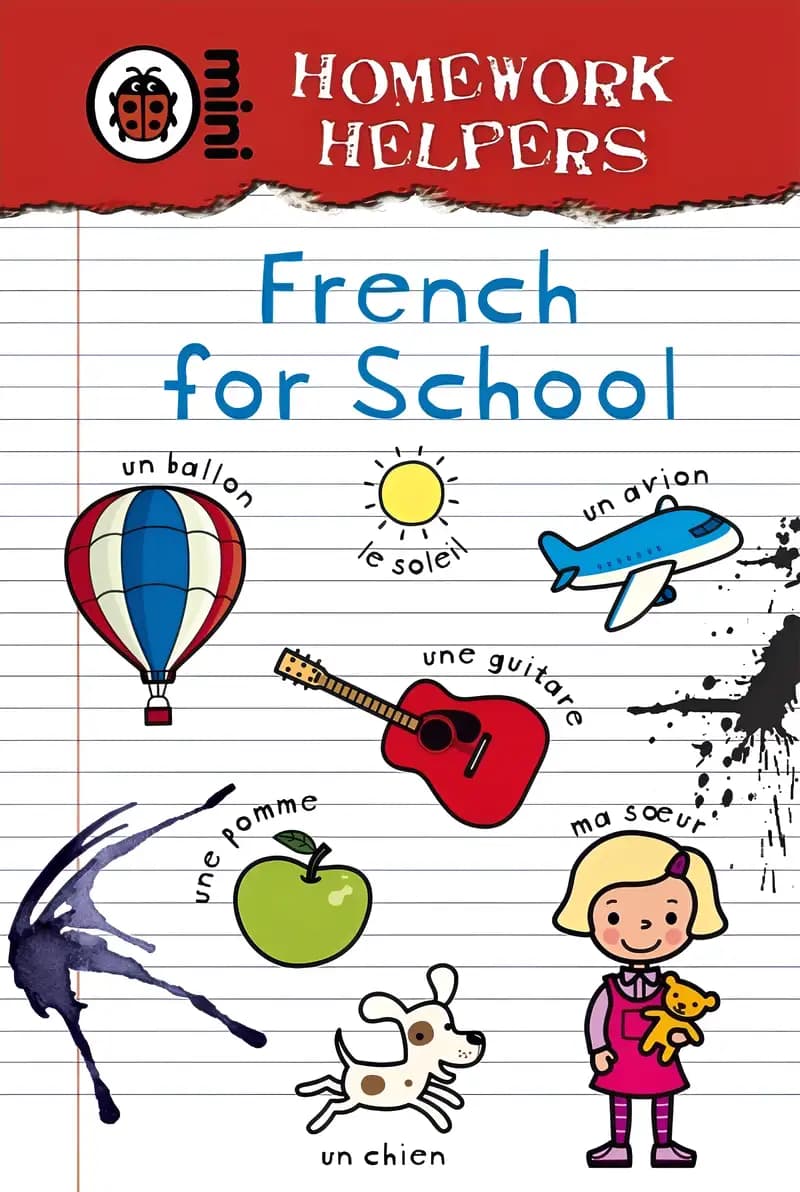 Book cover of 'Homework Helpers French for School'