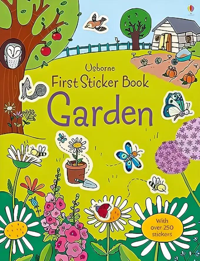 First Sticker Book Garden