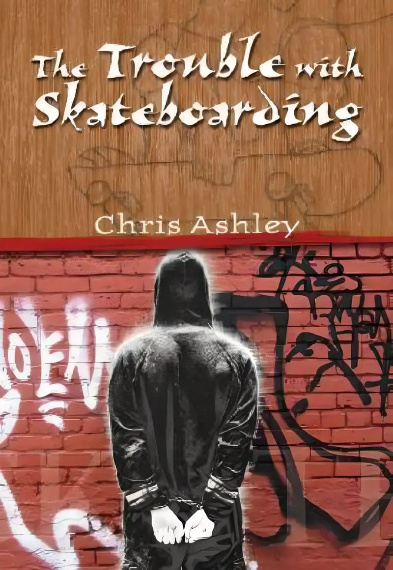 Book cover of 'The Trouble with Skateboarding'