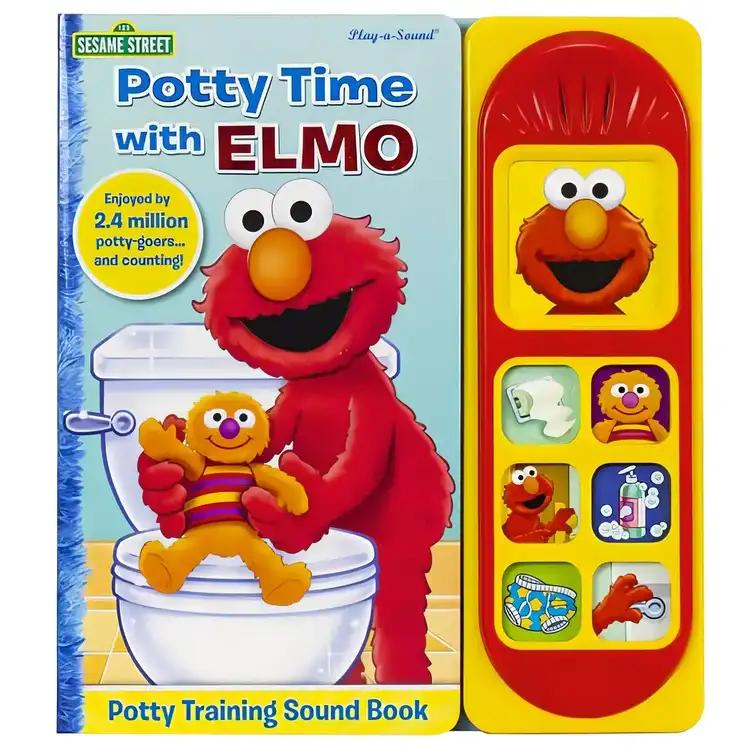 Sesame Street - Potty Time with Elmo - Potty Training Sound Book