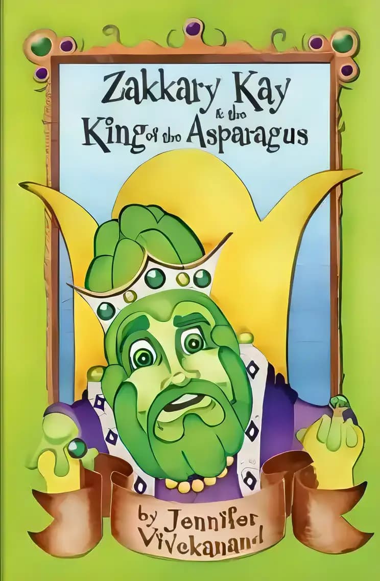 Book cover of 'Zakkary Kay & the King of the Asparagus'