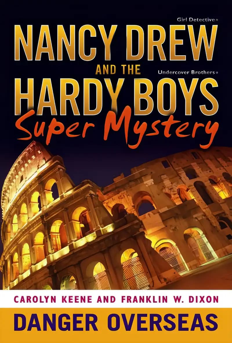 Book cover of 'Danger Overseas (Nancy Drew: Girl Detective and Hardy Boys: Undercover Brothers Super Mystery #2)'