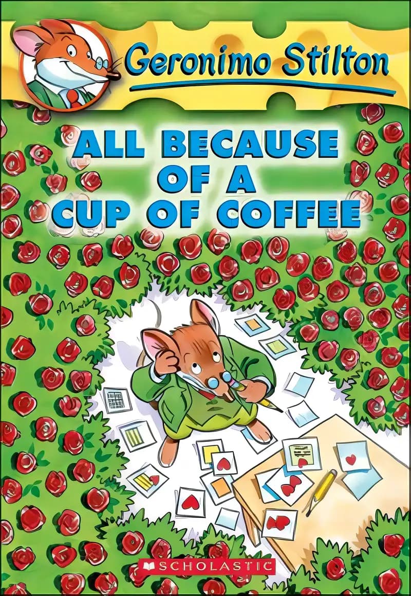 Book cover of 'All Because of a Cup of Coffee'