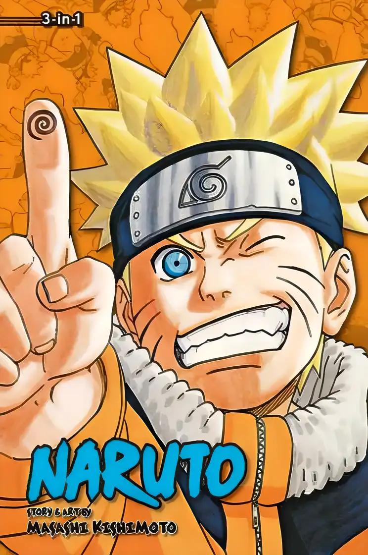 Naruto (3-in-1 Edition), Vol. 9