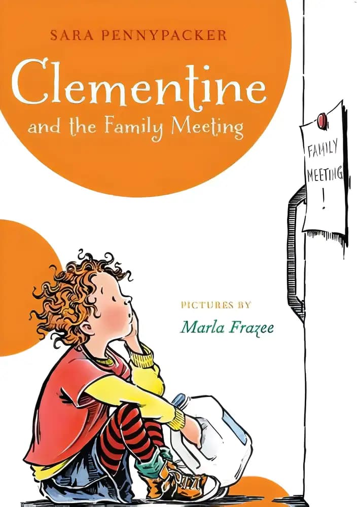 Book cover of 'Clementine and the Family Meeting'