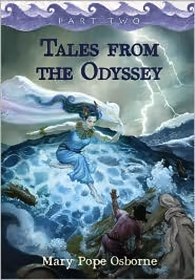 Book cover of 'Tales from the Odyssey, Part Two (The Gray-Eyed Goddess; Return to Ithaca, The Final Battle) by Mary Pope Osborne (Part Two of Two)'