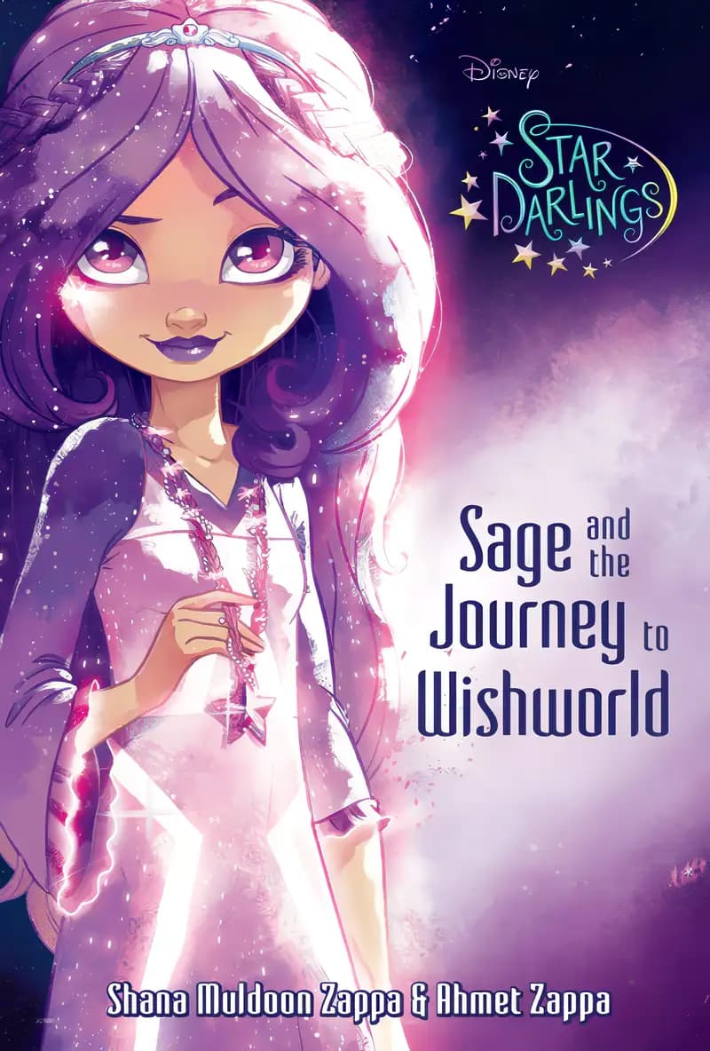 Book cover of 'Star Darlings Sage and the Journey to Wishworld (Star Darlings, 1)'