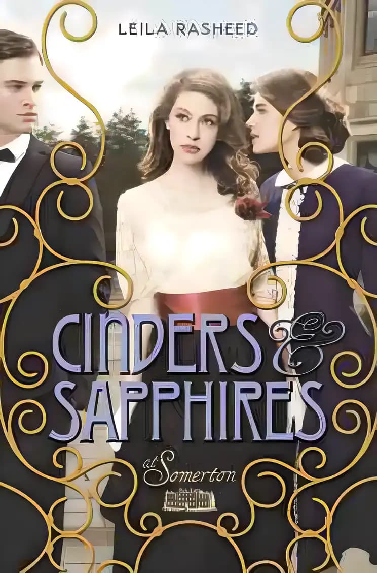 Book cover of 'Cinders & Sapphires: At Somerton'