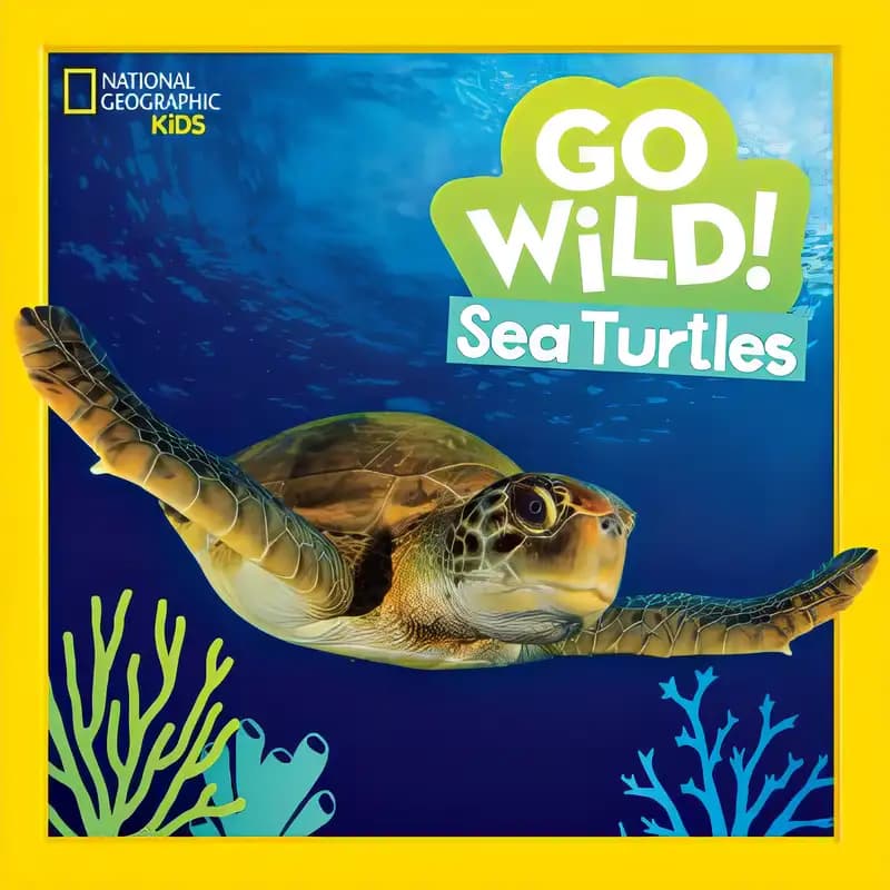 Book cover of 'Go Wild! Sea Turtles'