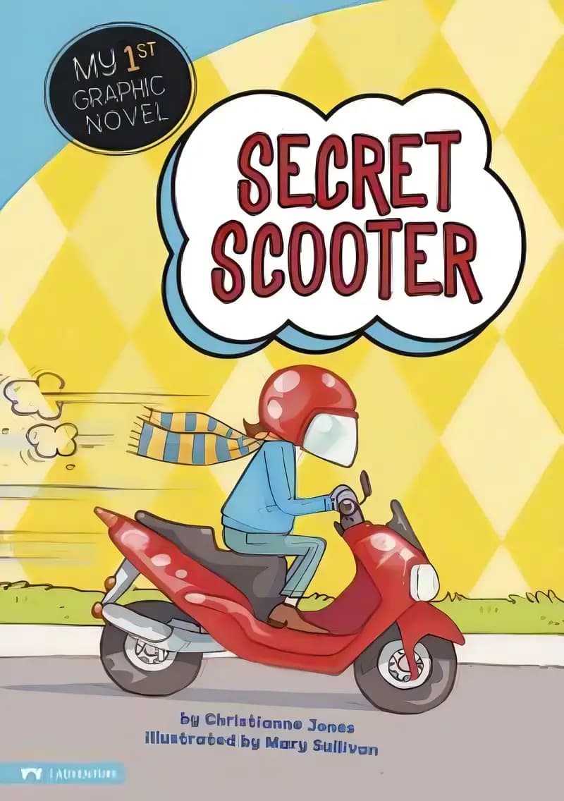 Book cover of 'Secret Scooter (My First Graphic Novel)'