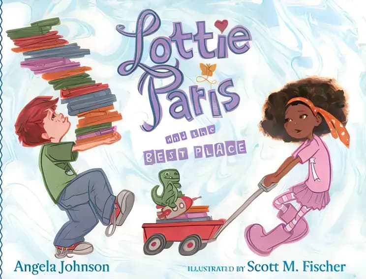 Book cover of 'Lottie Paris and the Best Place'