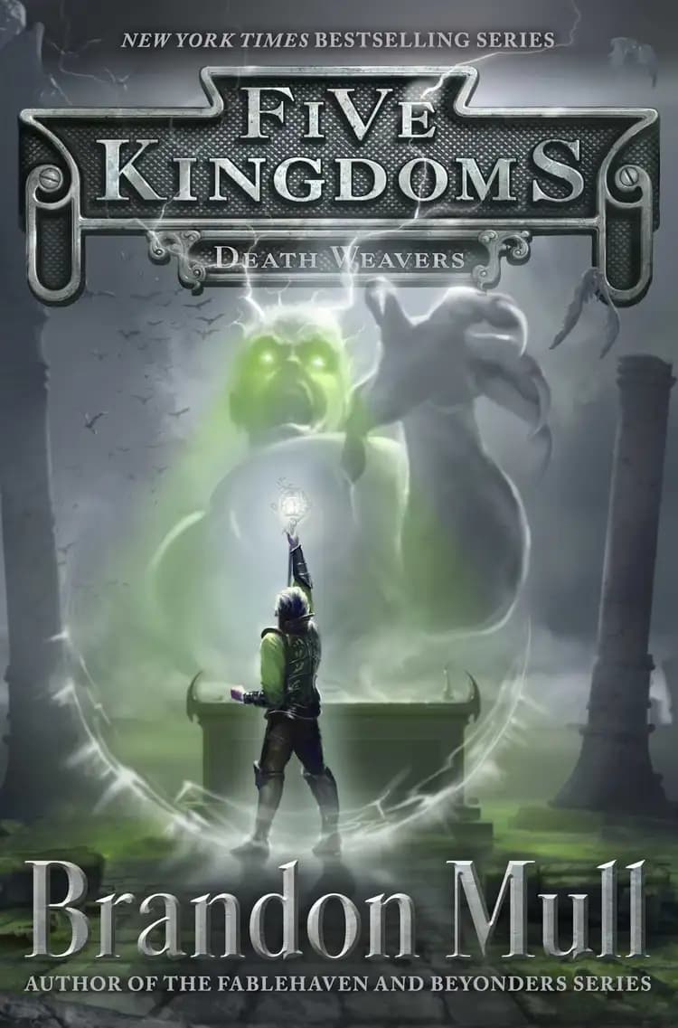 Book cover of 'Death Weavers: Five Kingdoms'