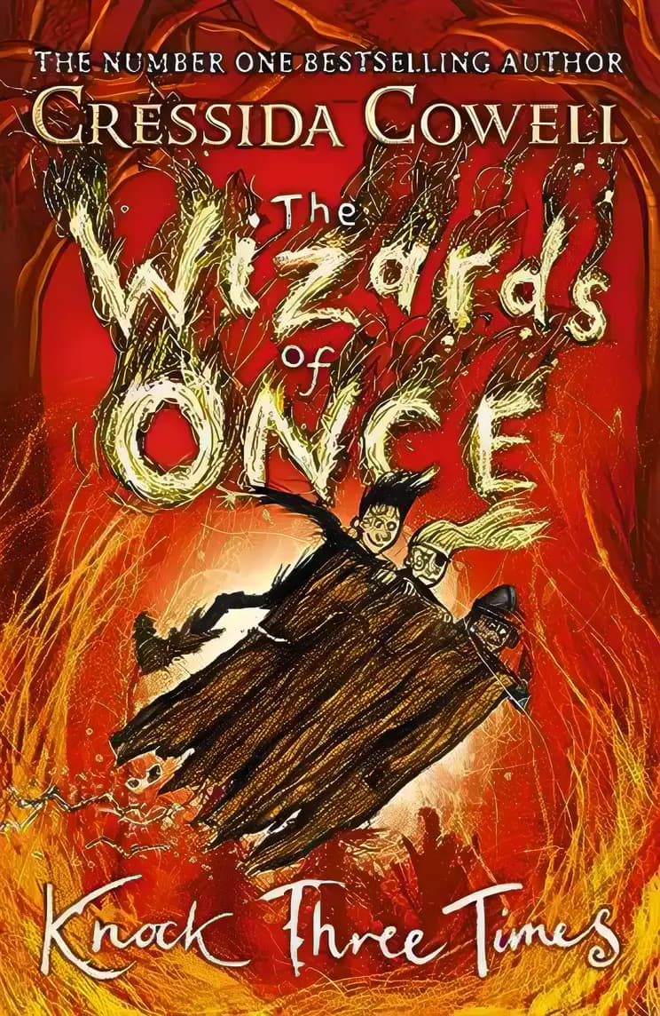 Book cover of 'The Wizards of Once: Knock Three Times'