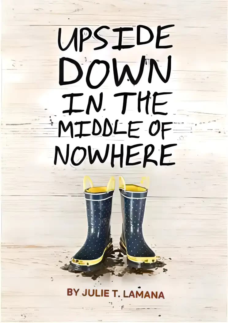 Book cover of 'Upside Down in the Middle of Nowhere'