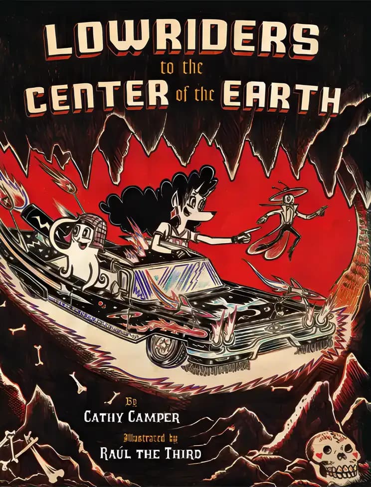 Book cover of 'Lowriders to the Center of the Earth: Lowriders in Space'