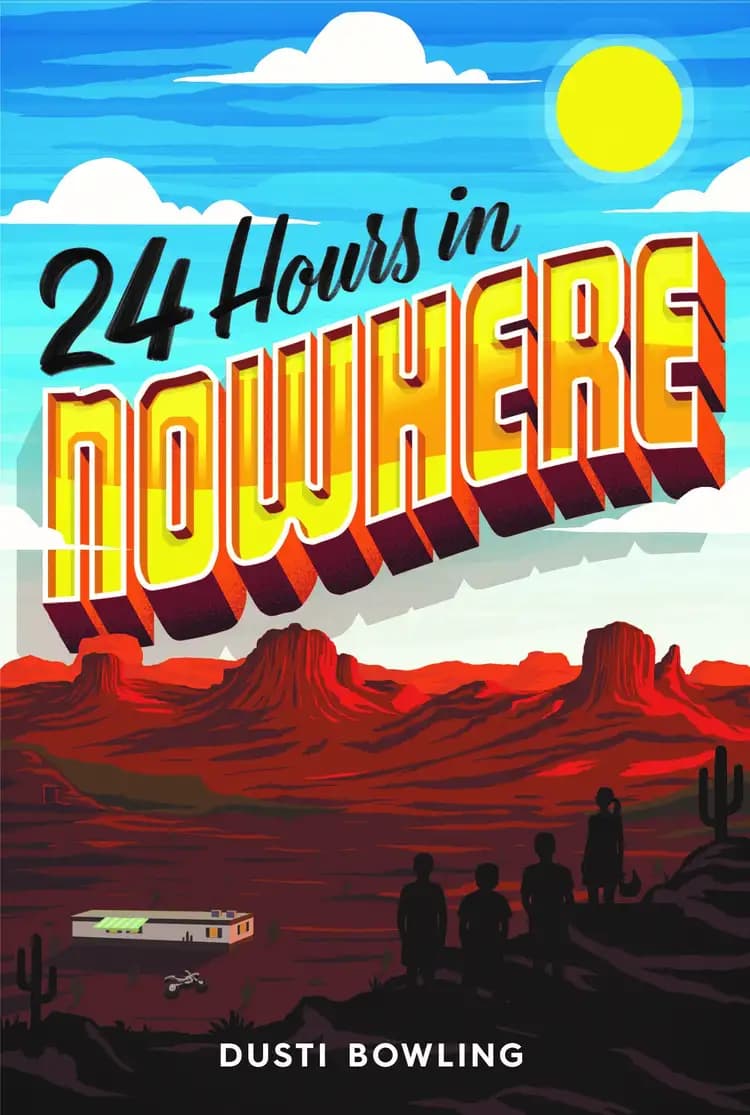 Book cover of '24 Hours in Nowhere'