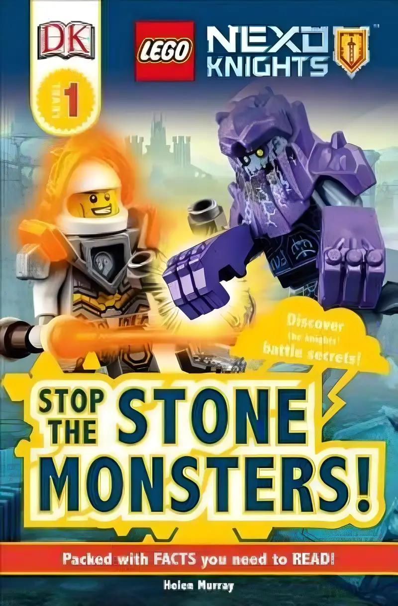 DK Readers L1: LEGO NEXO KNIGHTS Stop the Stone Monsters!