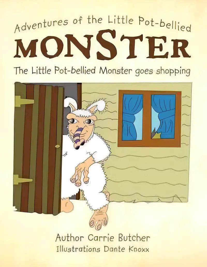 Adventures of the Little Pot-Bellied Monster: The Little Pot-Bellied Monster Goes Shopping