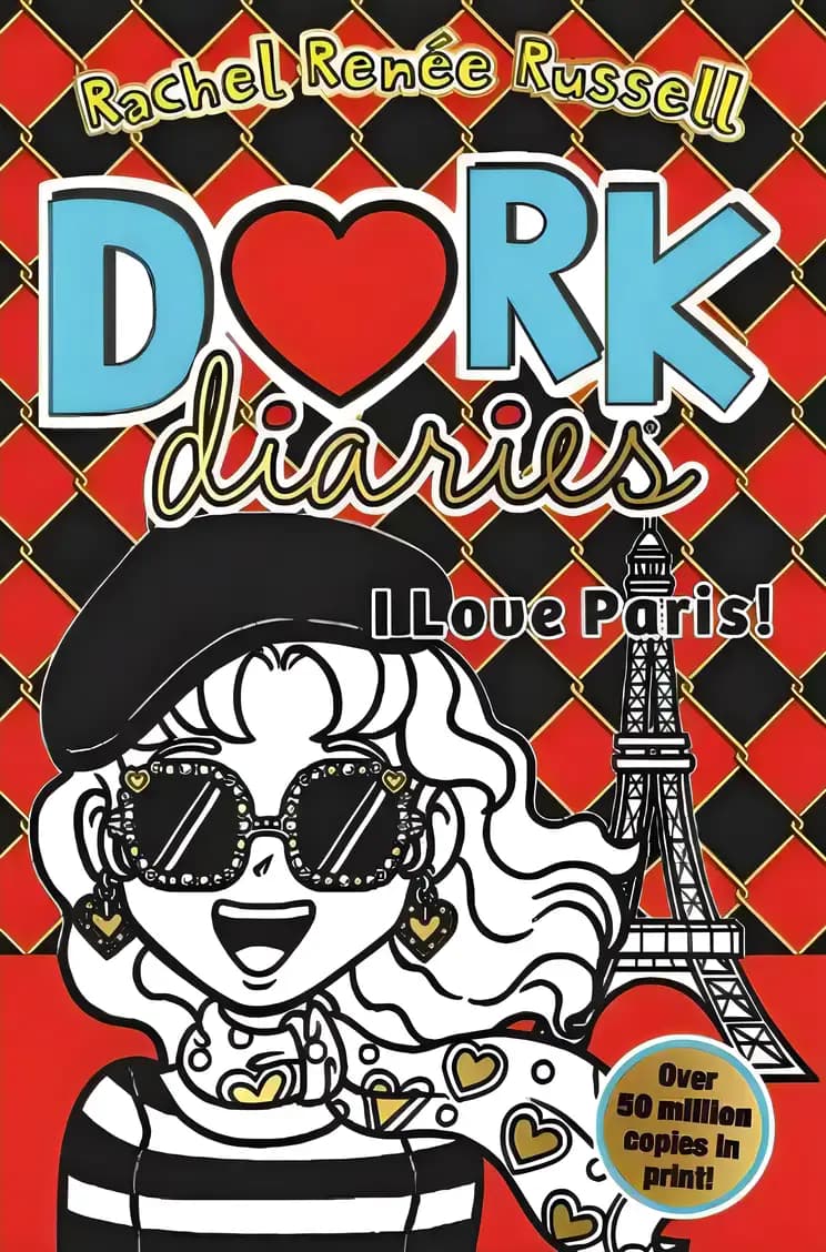 Book cover of 'Dork Diaries: I Love Paris!'