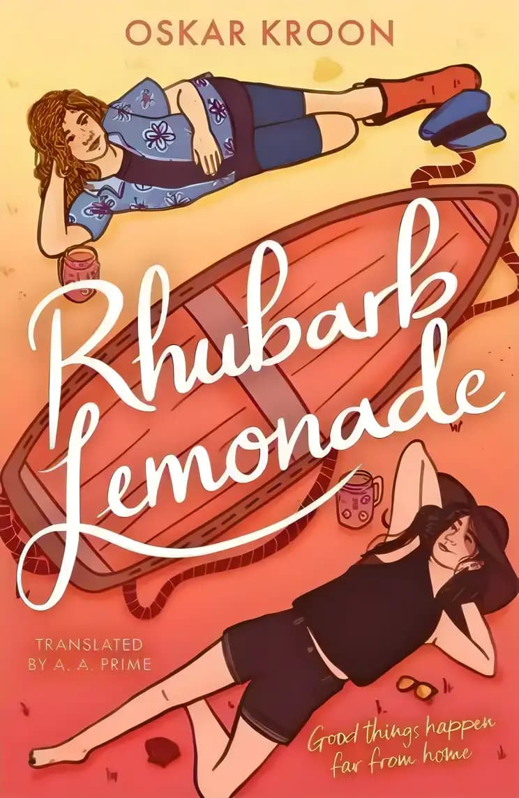 Book cover of 'Rhubarb Lemonade'