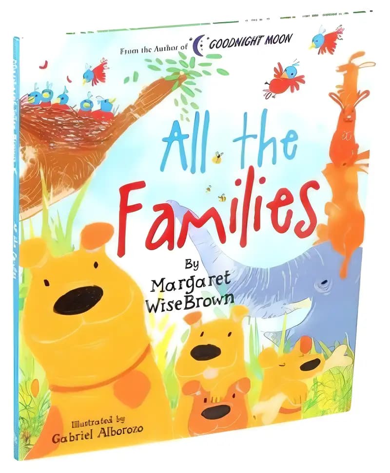 Book cover of 'All The Families (Mwb Picturebooks) by Margaret Wise Brown (2013) Hardcover'