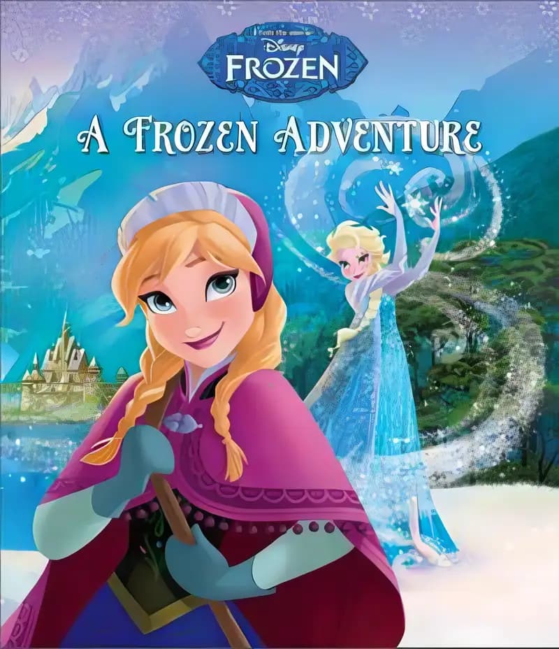 Book cover of 'Disney Frozen a Frozen Adventure'