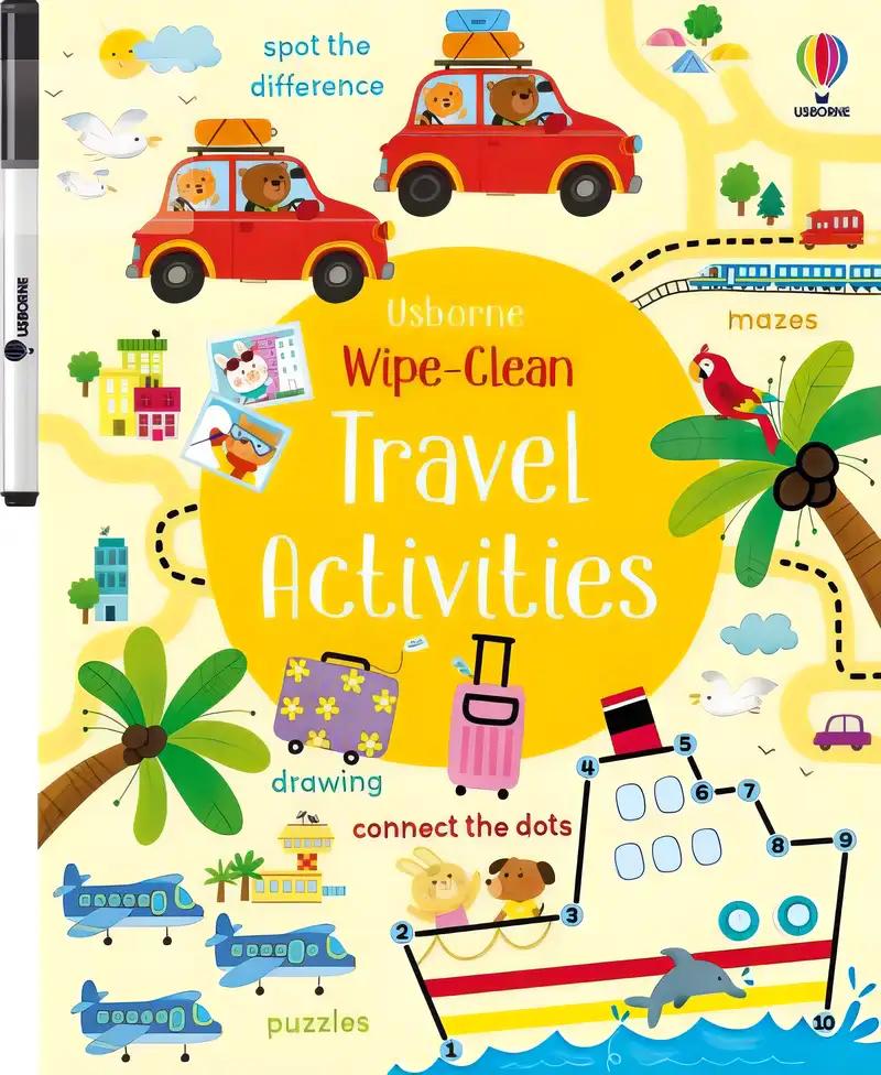 Wipe-Clean Travel Activities