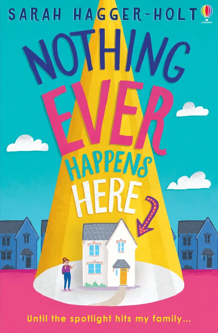 Book cover of 'Nothing Ever Happens Here'