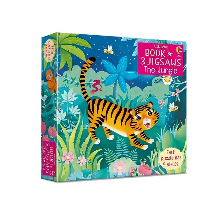 Usborne Book and 3 Jigsaws: The Jungle