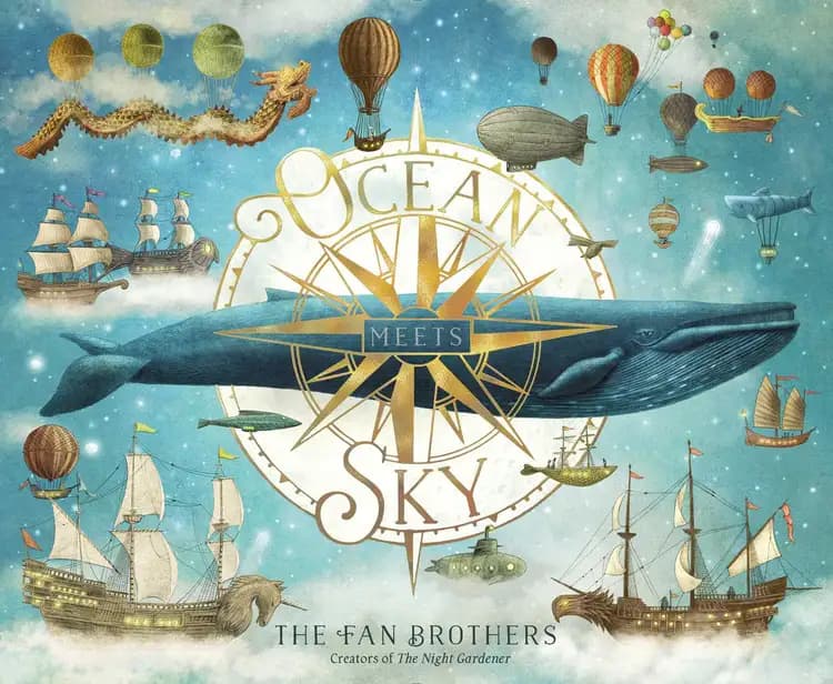 Book cover of 'Ocean Meets Sky'