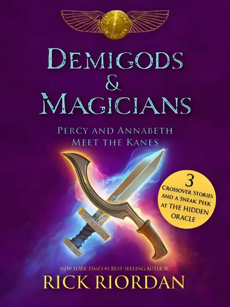 Book cover of 'Demigods & Magicians: Percy and Annabeth Meet the Kanes'