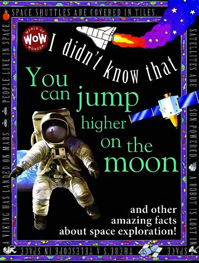 I Didn't Know That You Can Jump Higher on the Moon (Wow! I Didn't Know That!)